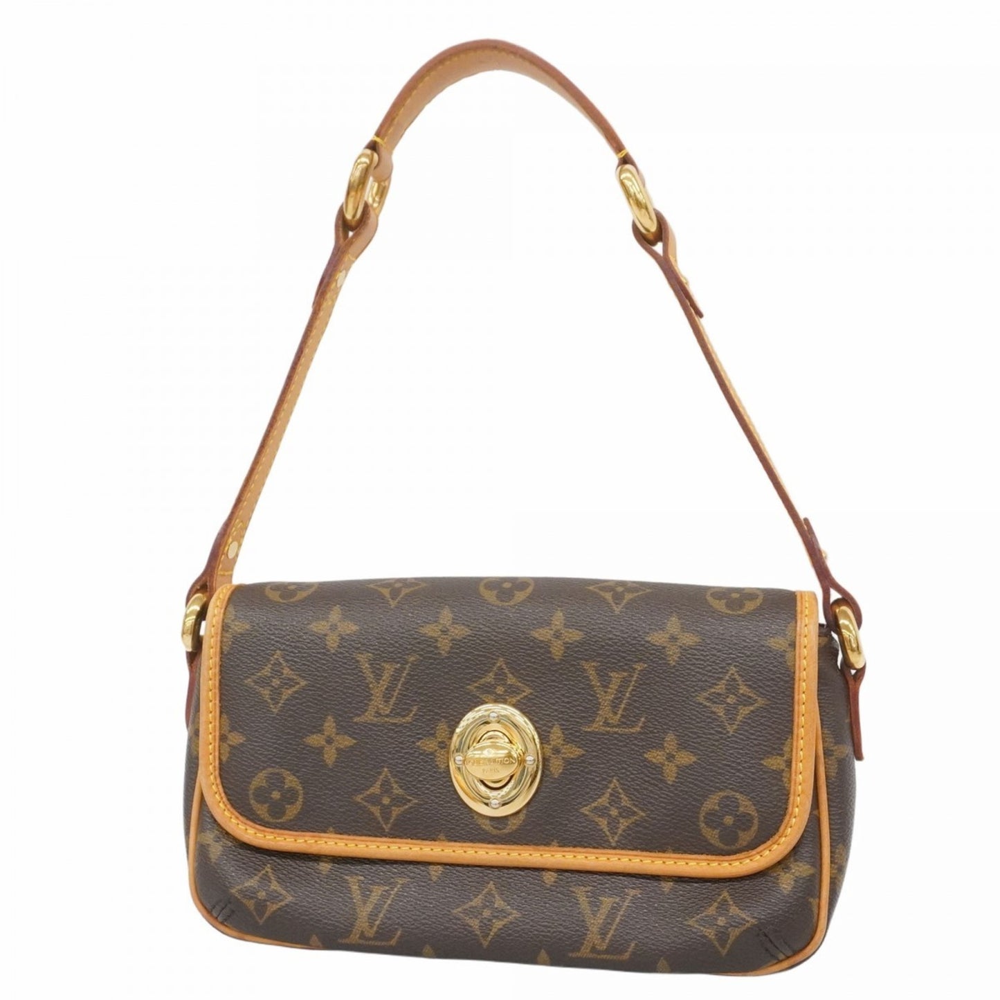 Louis Vuitton Monogram Tikal Pm Shoulder Bag M40078 Brown