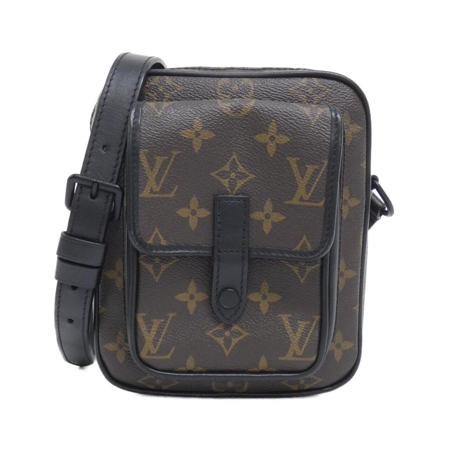 Louis Vuitton Monogram Macassar Christopher Wearable Wallet M69404 Shoulder Bag