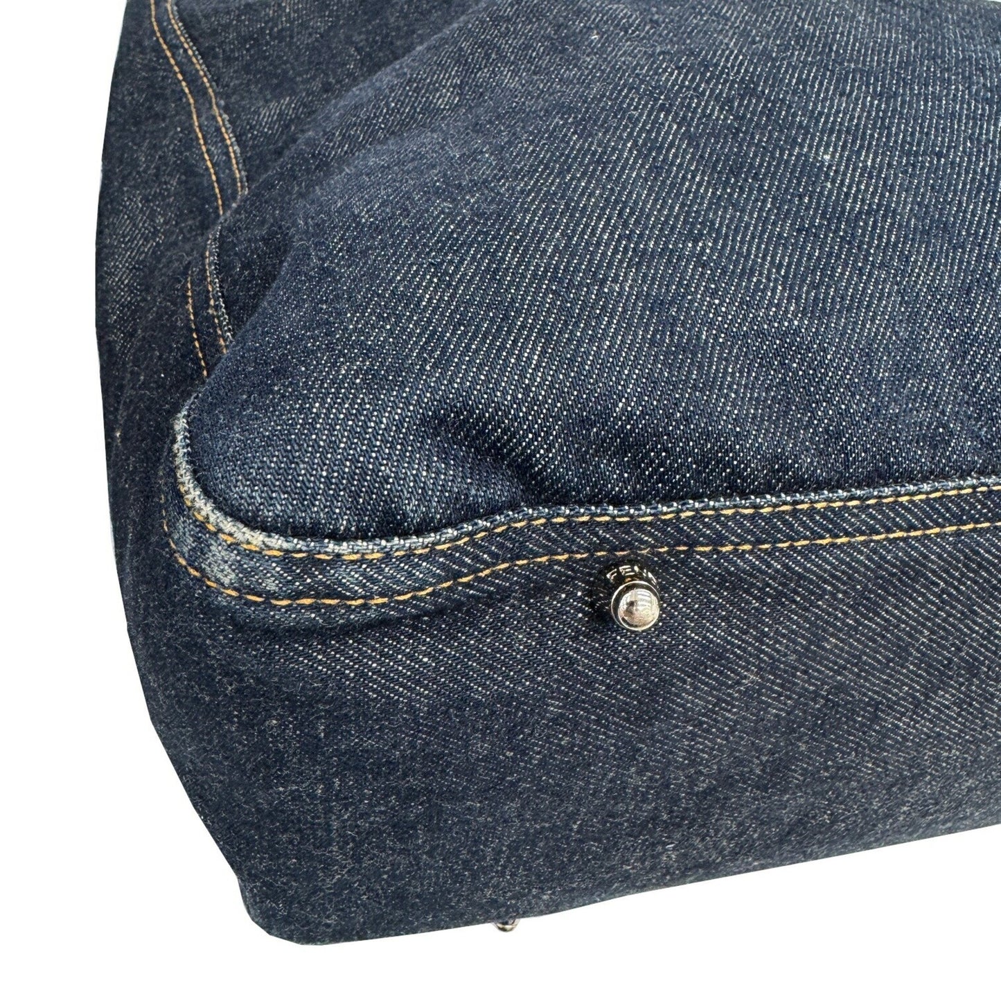 Fendi Denim Tote Bag Handbag 2354