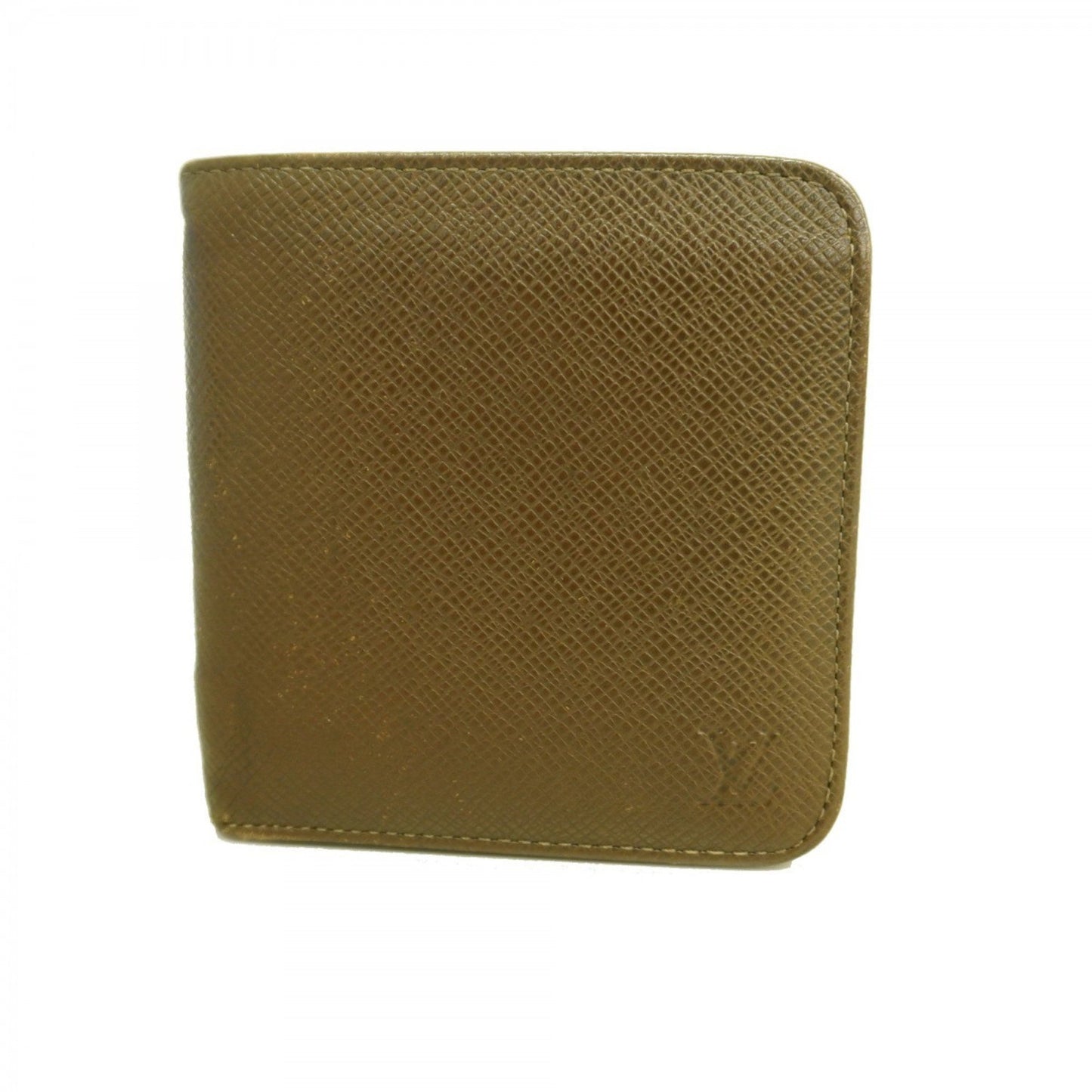 Louis Vuitton Taiga Porto Biermonie Zip Wallet M30678 Grizzly