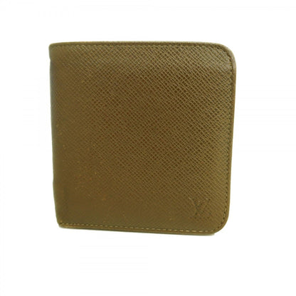 Louis Vuitton Taiga Porto Biermonie Zip Wallet M30678 Grizzly