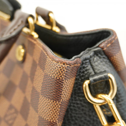 Louis Vuitton Damier Brittany Handbag N41673 Ebene Noir 2-Way Bag
