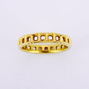 Tiffany T True Narrow Ring In 18K Yellow Gold