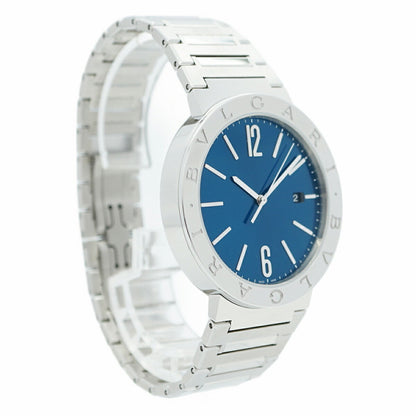 Bvlgari Bb41S Blue Dial