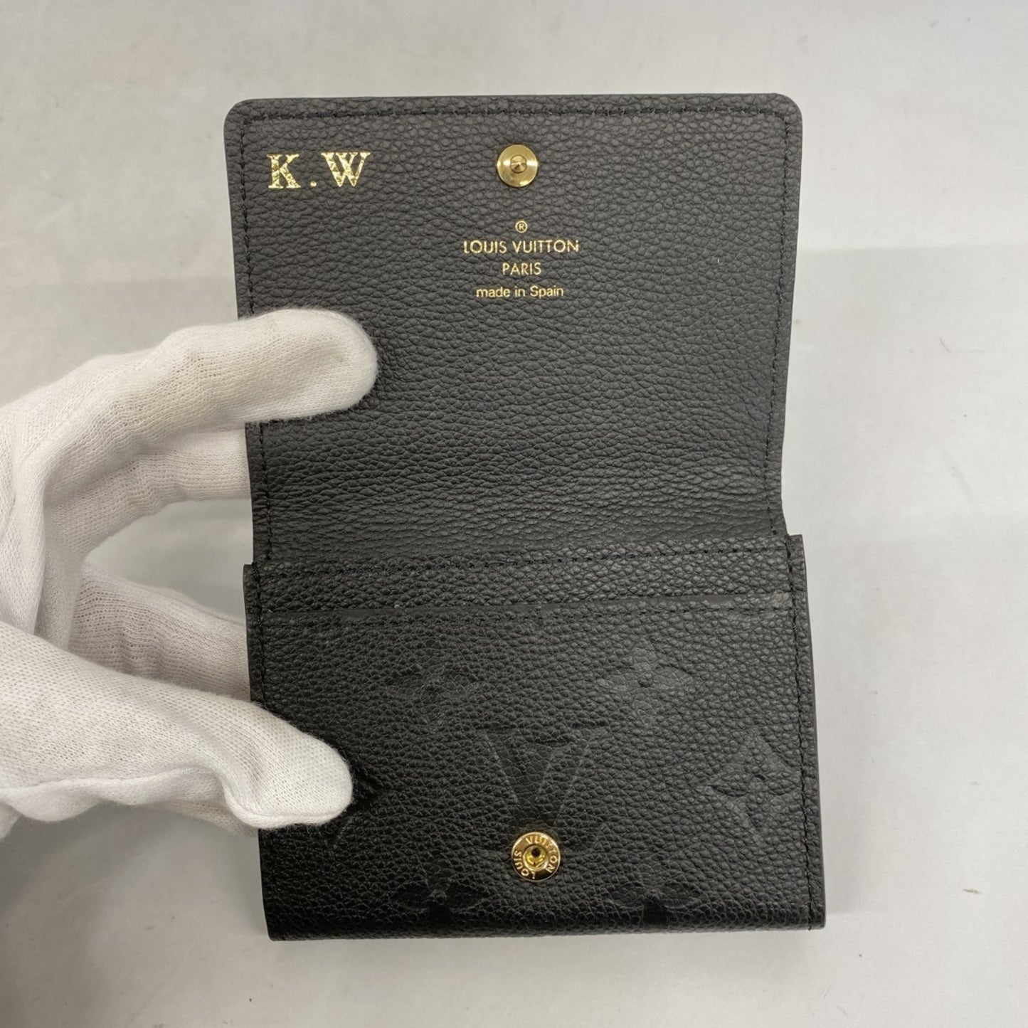 Louis Vuitton Monogram Empreinte Card Case