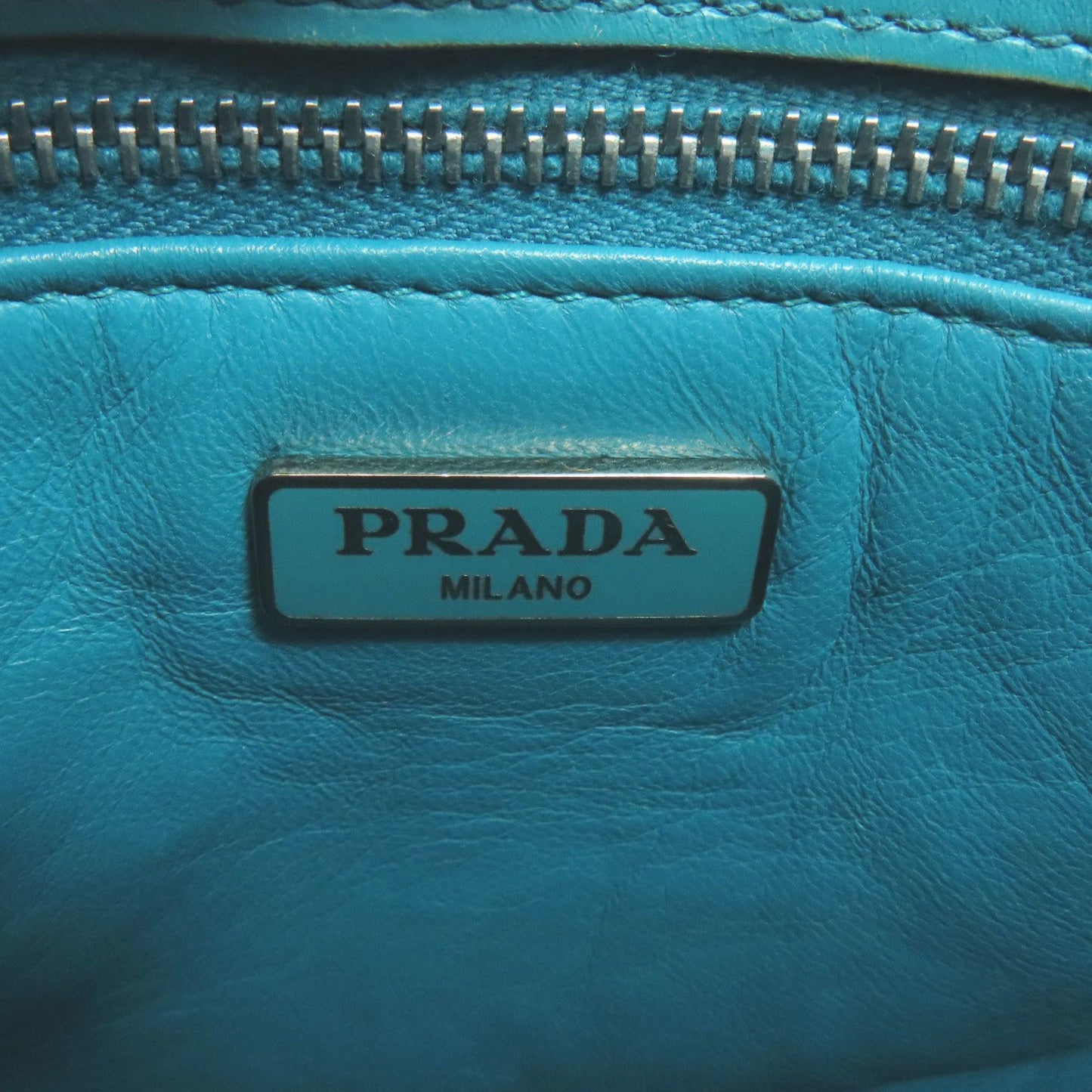 Prada Chain Shoulder Bag Leather