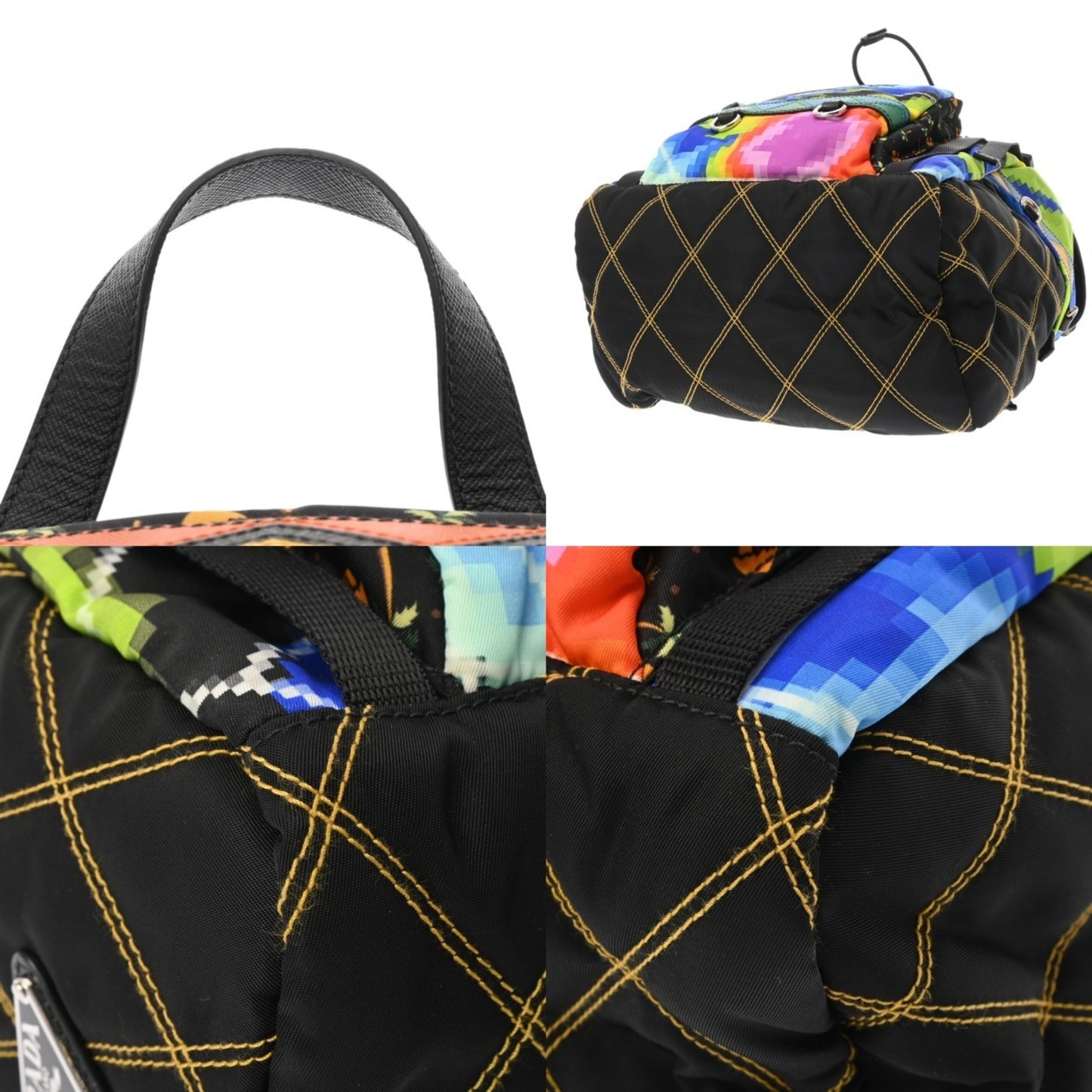 Prada Prada Multicolored Nylon Backpack