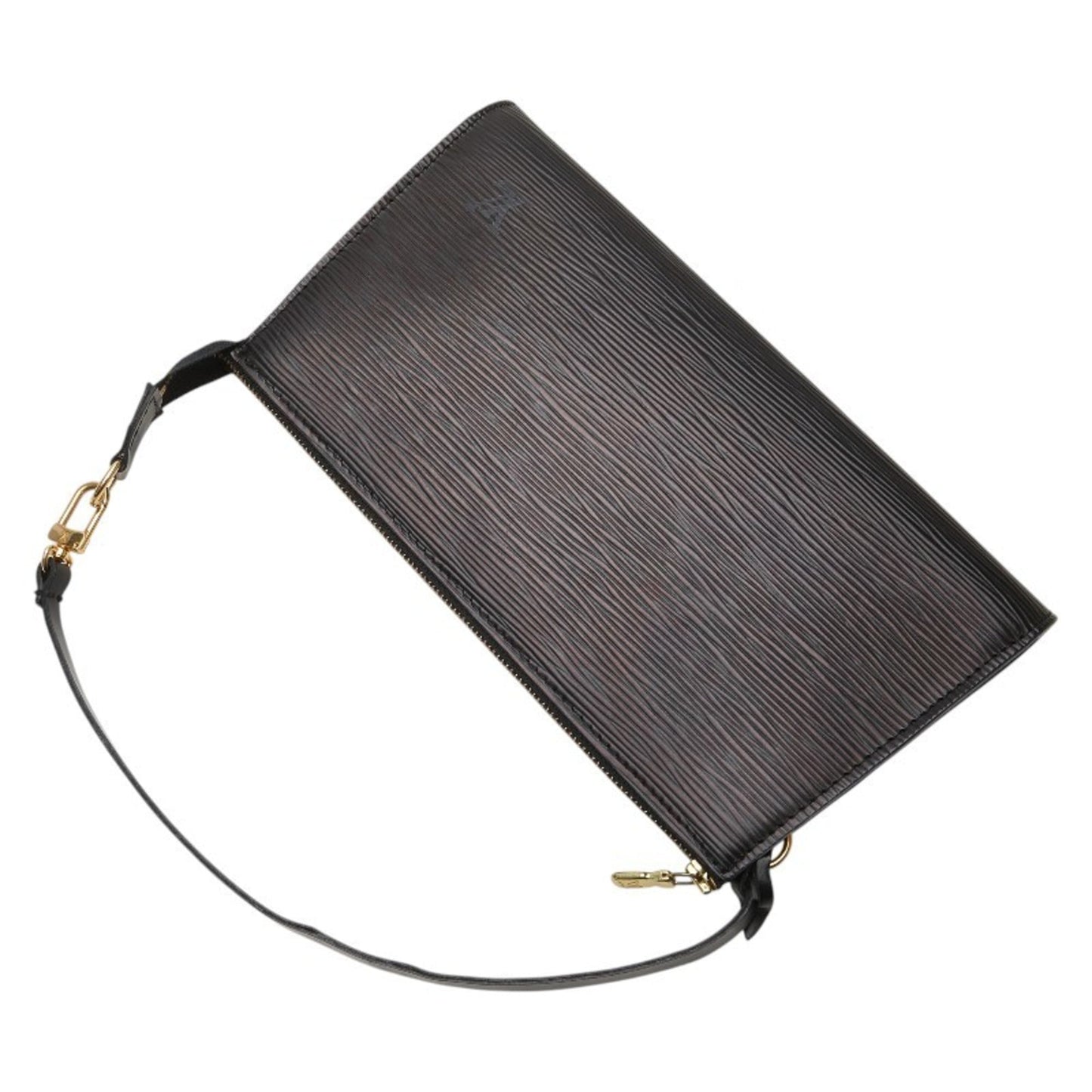 Louis Vuitton Epi Pochette Accessory Pouch M52982 Black Noir Leather