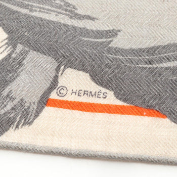 Hermes Herms Carr 100 Cocoricooooo! Scarf
