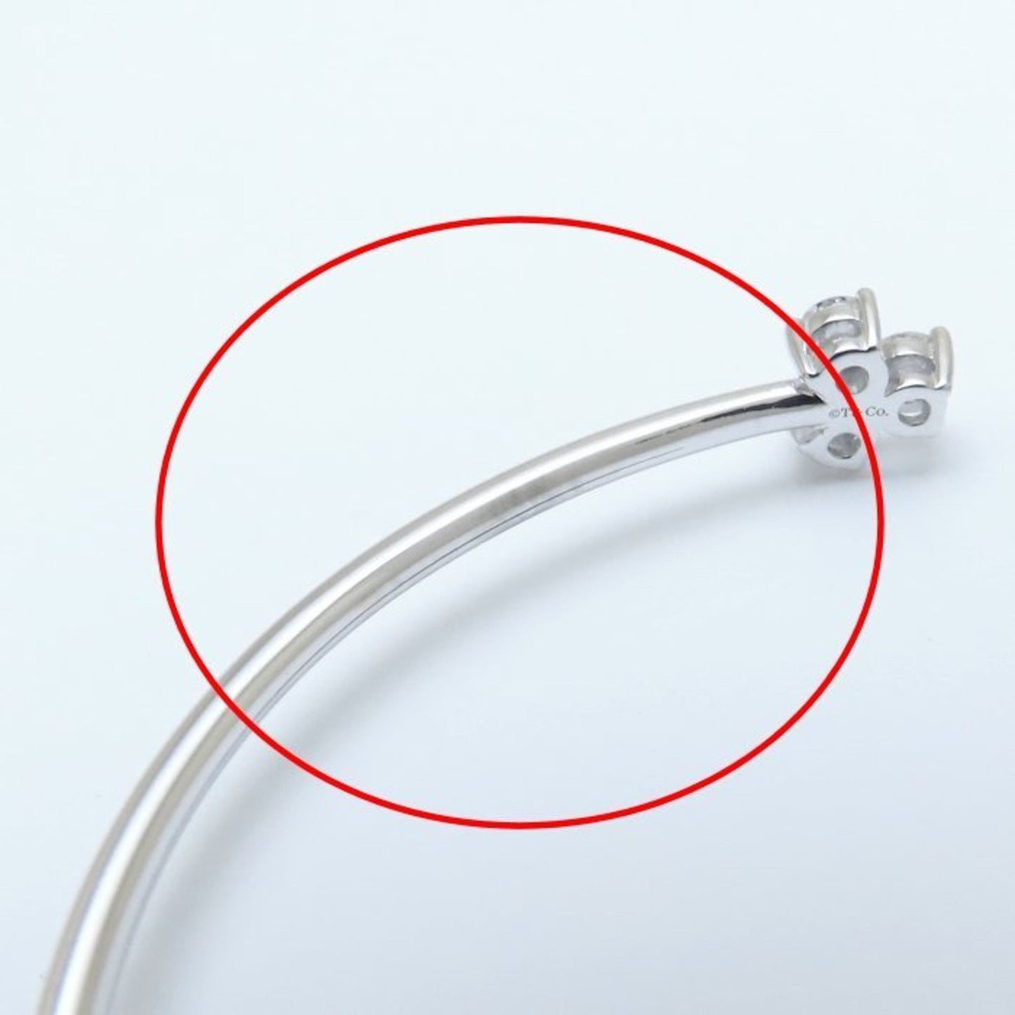 Tiffany & Co. Tiffany Aria Wire Diamond Bangle