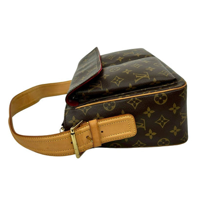 Louis Vuitton Vintage Viva Cite Gm Monogram Leather Semi-One Shoulder Bag