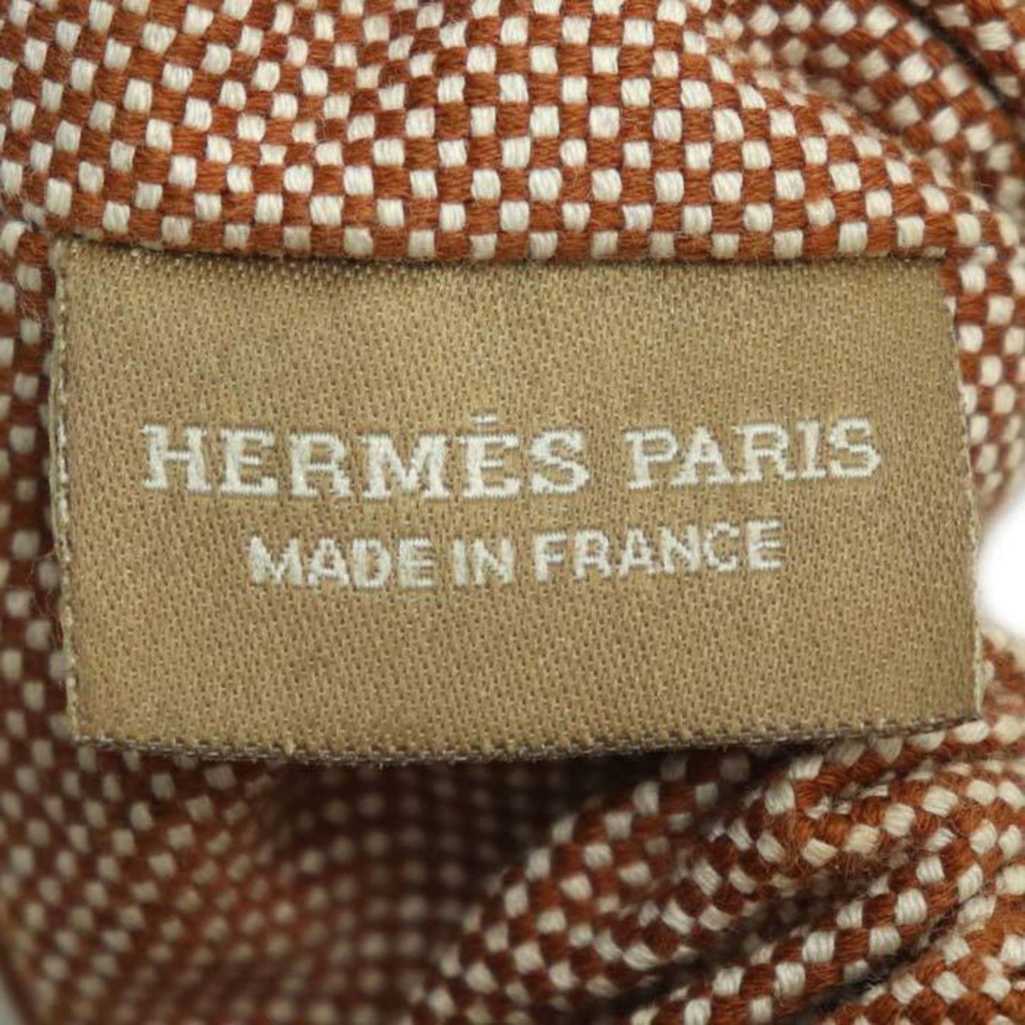 Hermes Claudia Toile H Hair Scrunchie (241029G) In Cotton