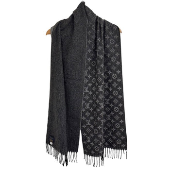 Louis Vuitton Louis Vuitton Echarpe Monogram Gradient Scarf/Shawl M75900 Charcoal Gray X