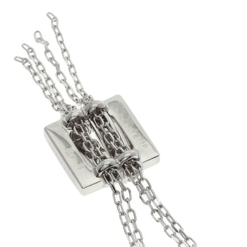 Boucheron Deschenes Diamond Double-Strand Necklace In 18K White Gold