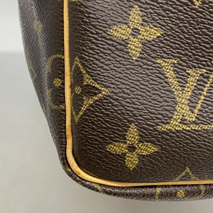 Louis Vuitton Monogram Keepall 55 Boston Bag M41424 Brown