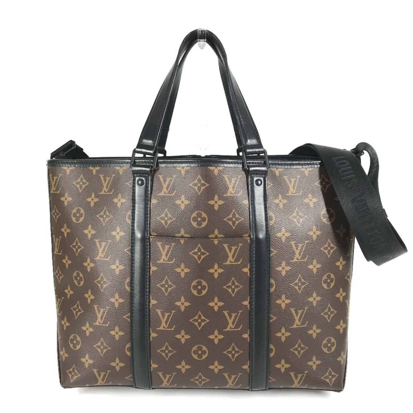 Louis Vuitton Monogram Macassar Weekend Tote Pm M45734