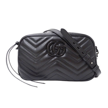 Gucci Gg Marmont Small Camera Bag In Black