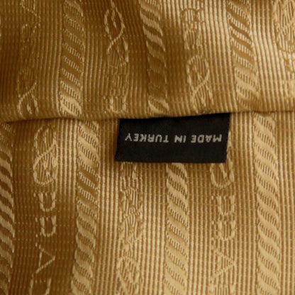 Like New Prada Logo Jacquard 1Ba172 Leather Corda Talc Beige White Shoulder Bag 0780 Prada