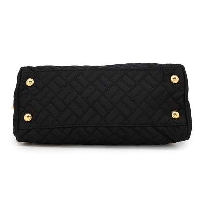 Prada Chain Shoulder Bag Quilted Nylon Br4965 Prada Black