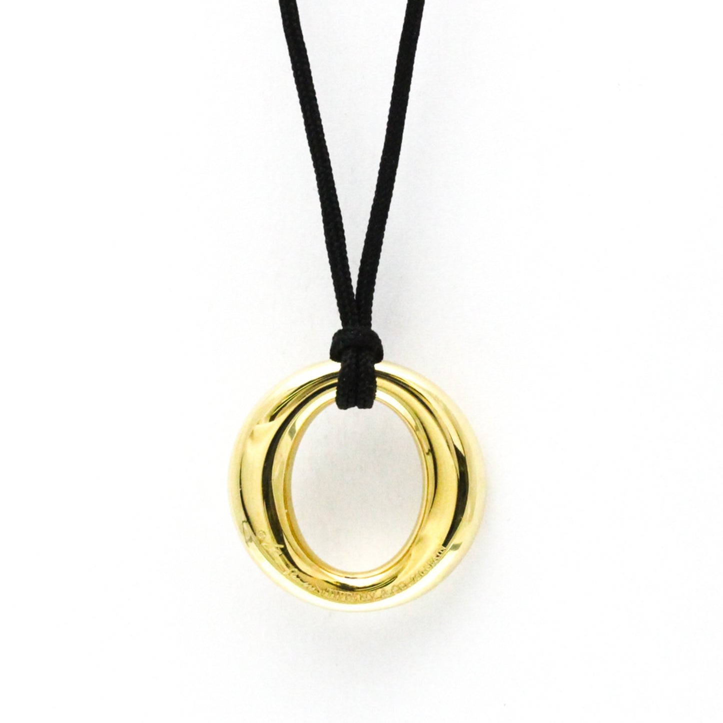 Tiffany Sebiana Cord Necklace Yellow Gold (18K) No Stone Women