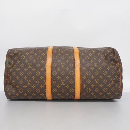 Louis Vuitton Monogram Keepall 55 Boston Bag M41424 Brown
