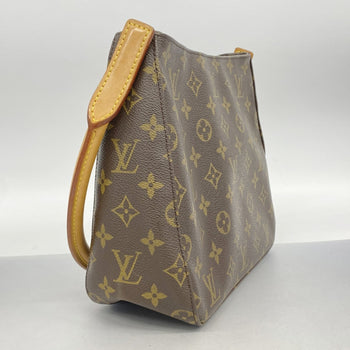 Louis Vuitton Monogram Looping Mm Shoulder Bag M51146 Brown