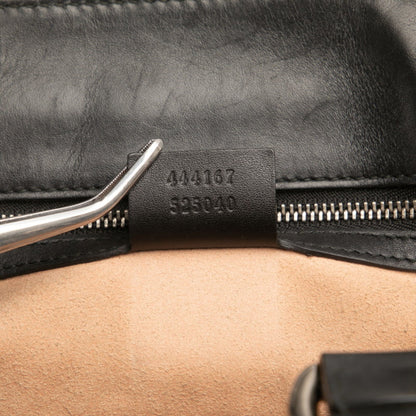 Gucci Sherry Line Dionysus Handbag/Shoulder Bag 2Way 444167 Black Leather