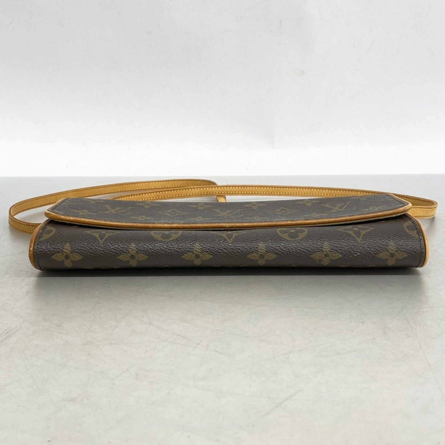 Louis Vuitton Monogram Pochette Twin Gm Shoulder Bag M51852 Brown