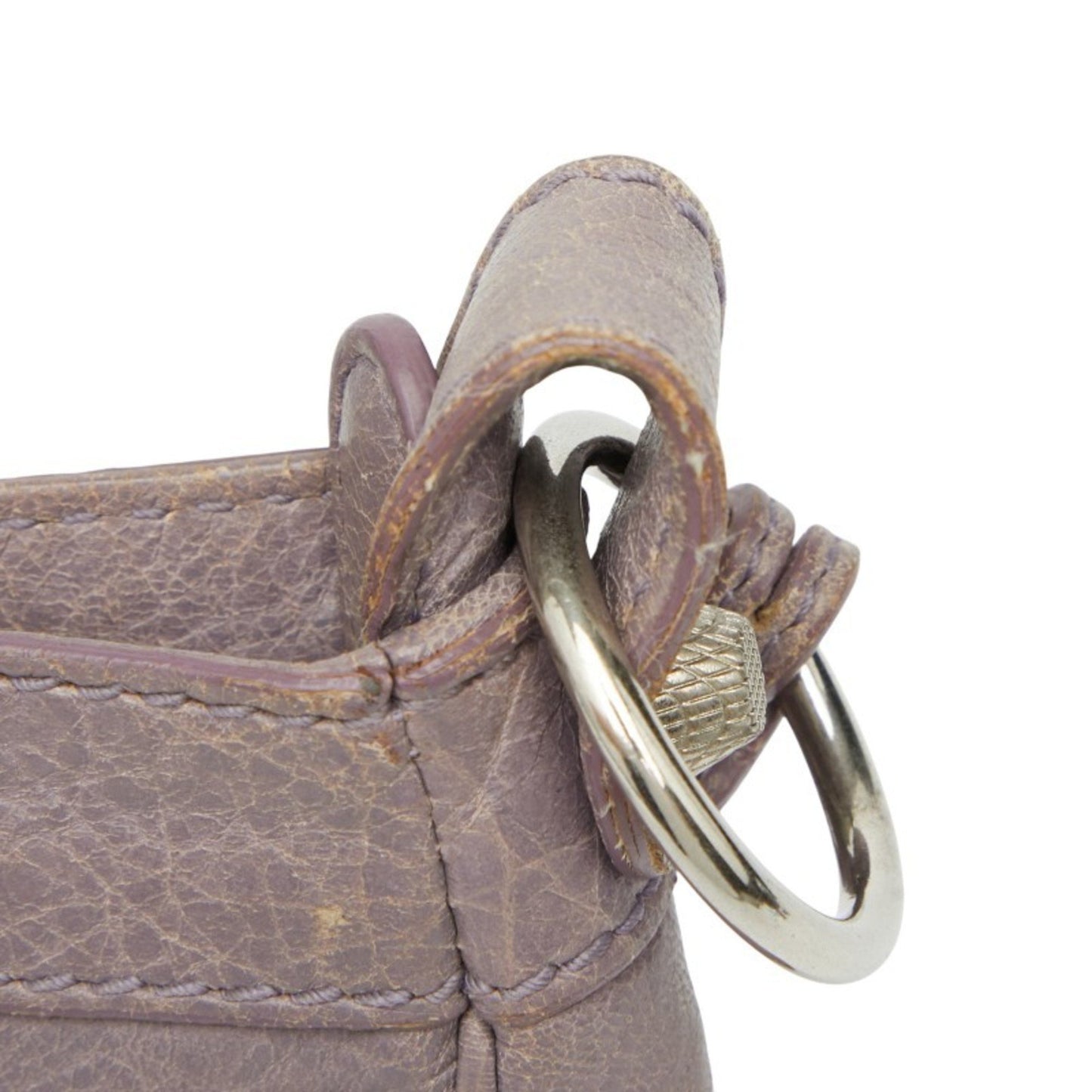 Balenciaga Giant Hip Shoulder Bag 237203 Purple Leather