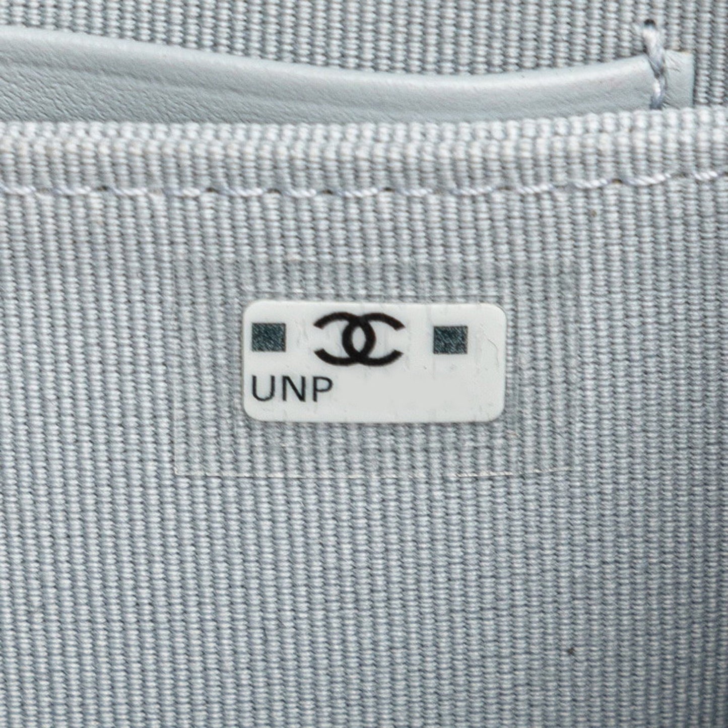 Chanel Matelasse Coco Mark Business Card Case Compact Wallet Purple Leather