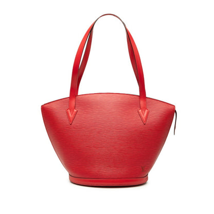 Louis Vuitton Epi Saint-Jacques Shopping Shoulder Bag Tote M52267 Castilian Red Leather