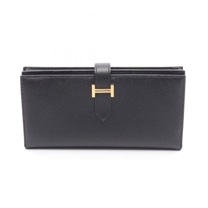 Hermes Herms Bearn Soufflet Bifold Long Wallet