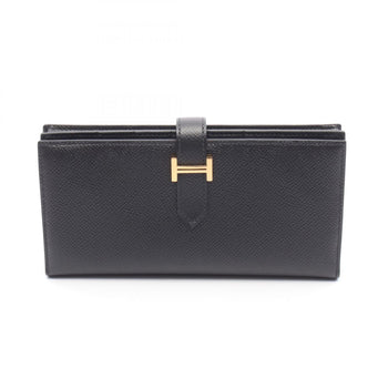 Hermes Herms Bearn Soufflet Bifold Long Wallet