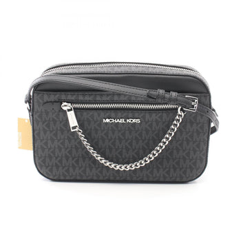 Michael Kors Jet Set Item Jet Set Shoulder Bag Coated Canvas Leather