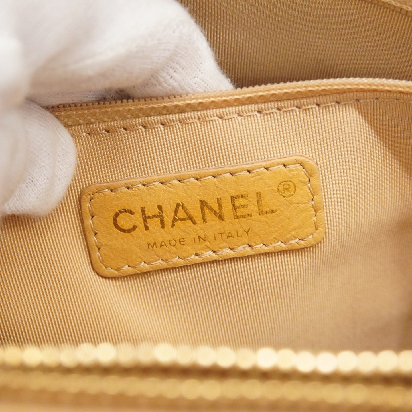 Leather Chanel Tote Bag