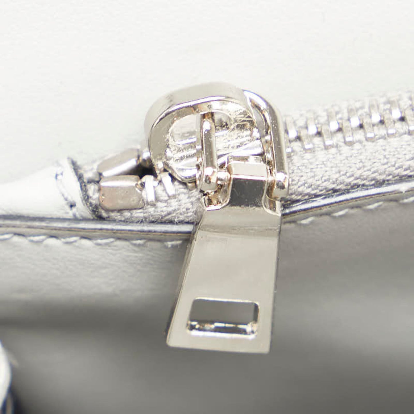 Prada Studded Crossbody Shoulder Bag In Gray Leather