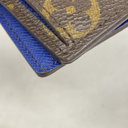 Louis Vuitton Monogram Portefeuille Marie Wallet M60285 Blue