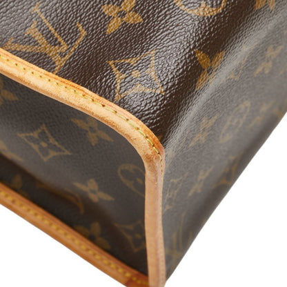 Louis Vuitton Monogram Popincourt Au Shoulder Bag Tote M40007 Brown Leather