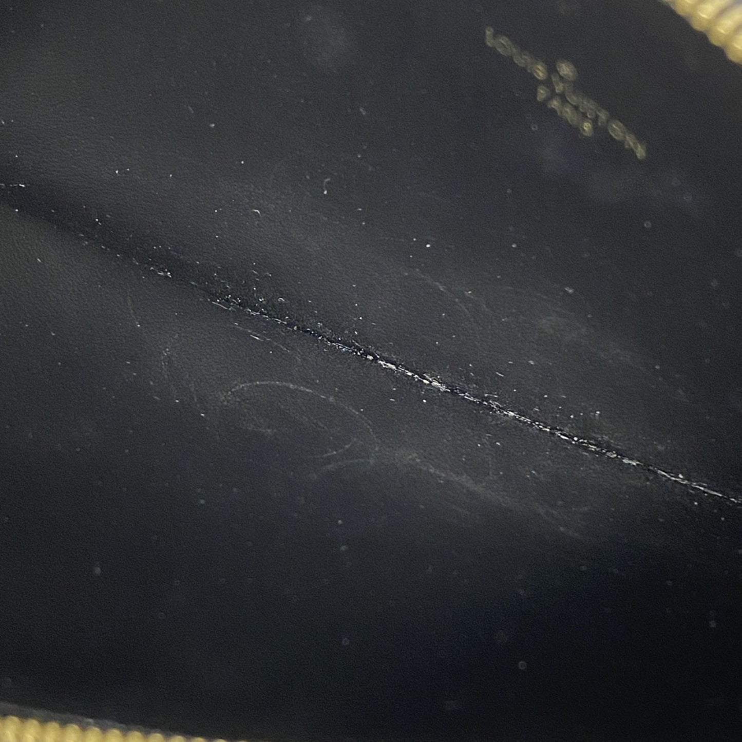 Louis Vuitton Monogram Empreinte Pochette Felicie Shoulder Wallet M82477 Noir