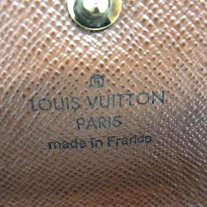 Louis Vuitton Monogram Multicle 6 Key Case M62630 Brown Leather 6-Ring