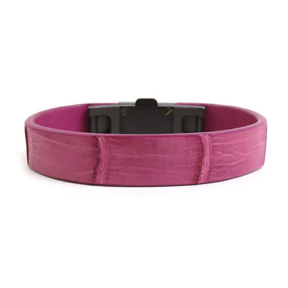 Bottega Veneta Bracelet In Pink Purple Leather For Women