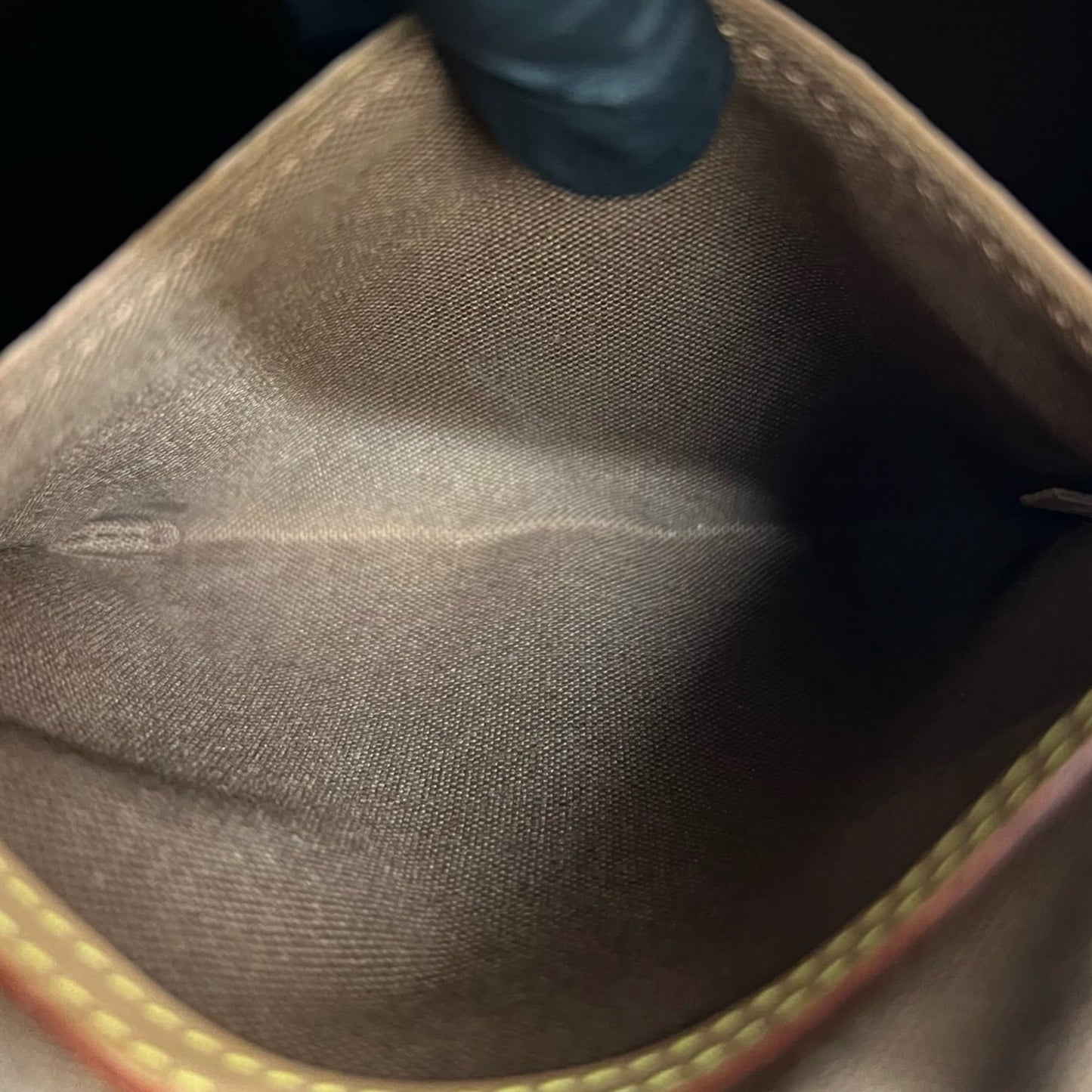 Louis Vuitton Vintage Alma Pm Monogram Leather Handbag/Mini Boston Bag