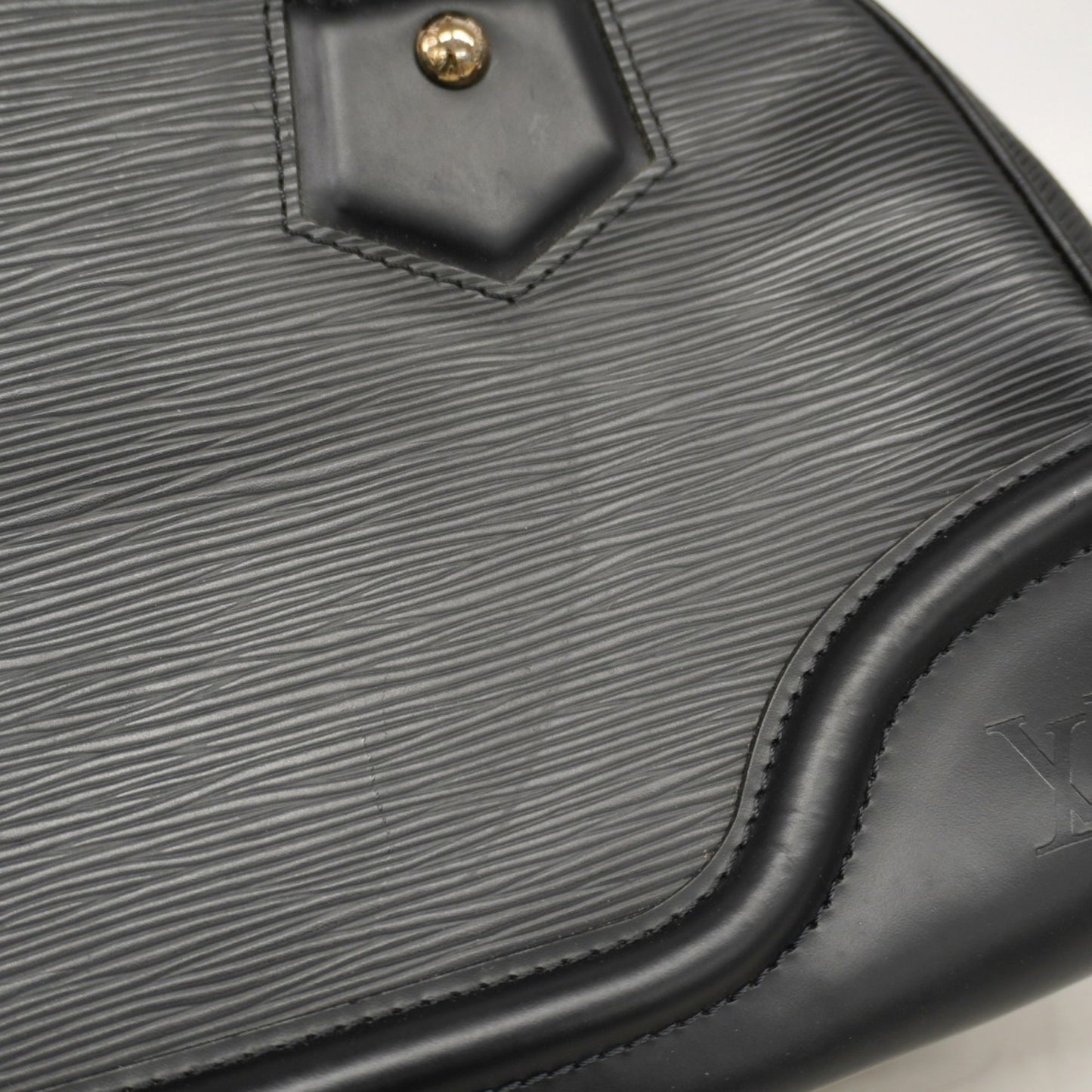 Louis Vuitton Epi Bowling Montaigne Pm Handbag M59322 Noir