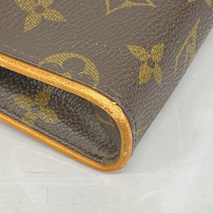 Louis Vuitton Monogram Pochette Florentine Waist Bag M51855 Brown