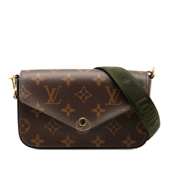 Louis Vuitton Monogram Multi Pochette Felicie Shoulder Bag M80091 Brown