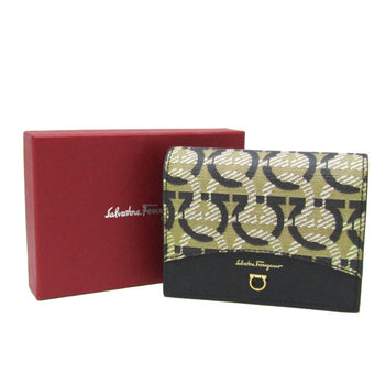 Salvatore Ferragamo Gancini Jl22D890 Women'S Leather