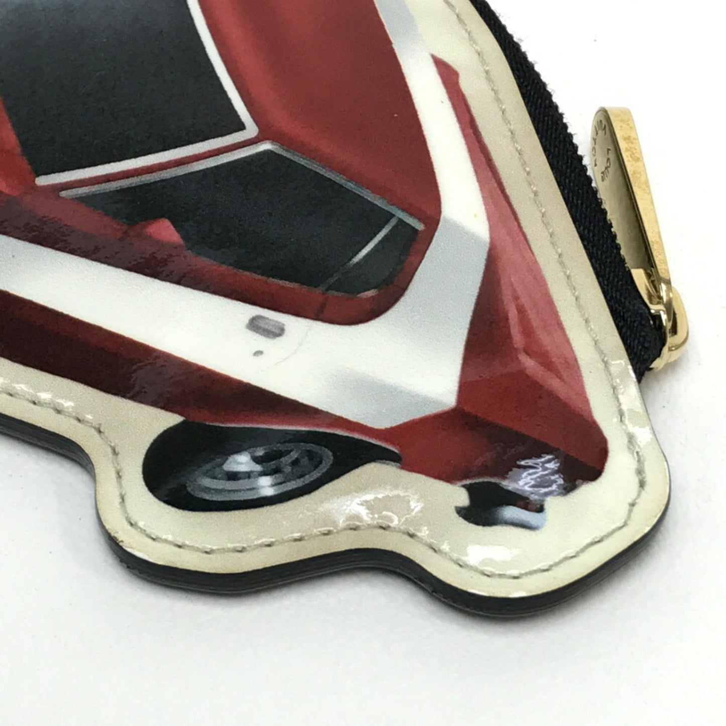 Louis Vuitton M50420 Vernis Sticker Portomone Voiture Wallet Coin Purse Case Patent Leather