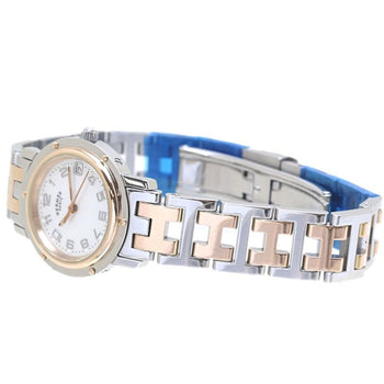 Hermes Clipper Nacre New Buckle Cl4.221.212 3824