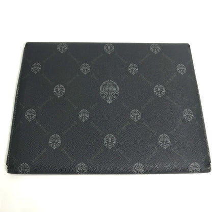 Berlutti Pouch Letter Case Bag Clutch Bag Black Blue