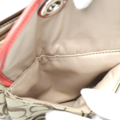 Coach Crossbody Signature Coach Brown X Pink Shoulder Bag